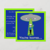 Buitenruimte op feestdag met vriendelijke buitenwe kaart (Voorkant / Achterkant)