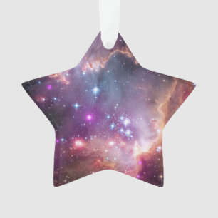 Buitenruimte Paarse Nebulae Cool Astronomy Holiday Ornament