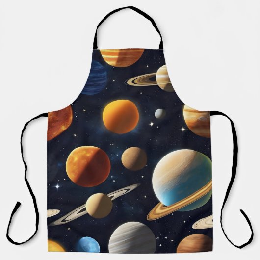 Buitenruimte Planeten 2 Schort (Voorkant)