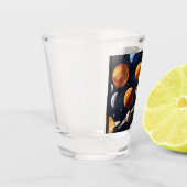 Buitenruimte Planeten 2 Shot Glas (Links)