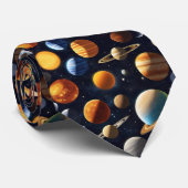 Buitenruimte Planeten 2 Stropdas (Opgerold)
