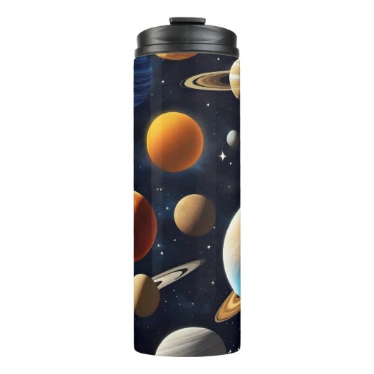 Buitenruimte Planeten 2 Thermosbeker (Voorkant)