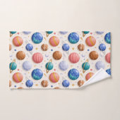 Buitenruimte Planeten Jongens Handdoek Set (Handdoek)