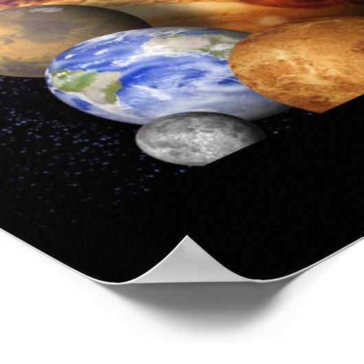 Buitenruimte Poster (Hoek)