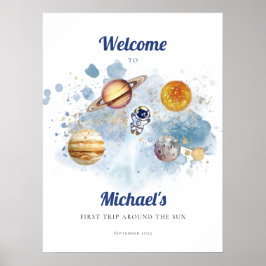 Buitenruimte Raketkap eerste geboortenschuimkap Poster