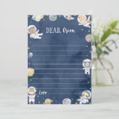 Buitenruimte Safari Time Capsule Opmerking Bericht Bedankkaart (Staand voorkant)