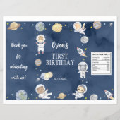 Buitenruimte Safari Verjaardag Chip Bag Wrapper Flyer (Voorkant)