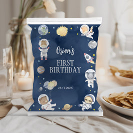 Buitenruimte Safari Verjaardag Chip Bag Wrapper Flyer