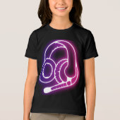 Buitenruimte Schoolbord Sterrenbeeld Doodles Kinde Tri-Blend Shirt (Voorkant)