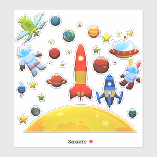 Buitenruimte Sticker (Vel)