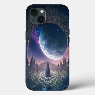 Buitenruimte Surrealistische Fantastische kunst Case-Mate iPhone Case