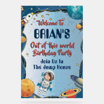 Buitenruimte thema acryl teken