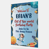 Buitenruimte thema acryl teken bord (Hoek)