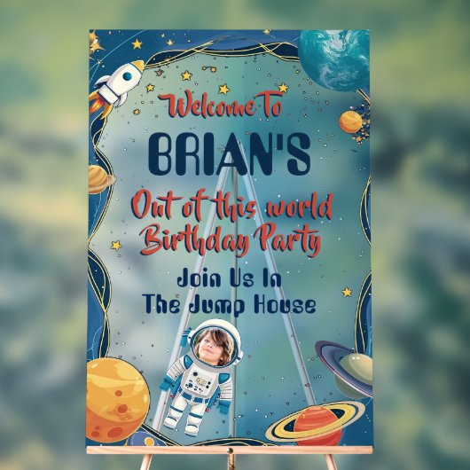 Buitenruimte thema acryl teken bord (Neutraal)