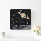 Buitenruimte Thuisdeken thuis gepersonaliseerd Vierkante Klok (Huis)