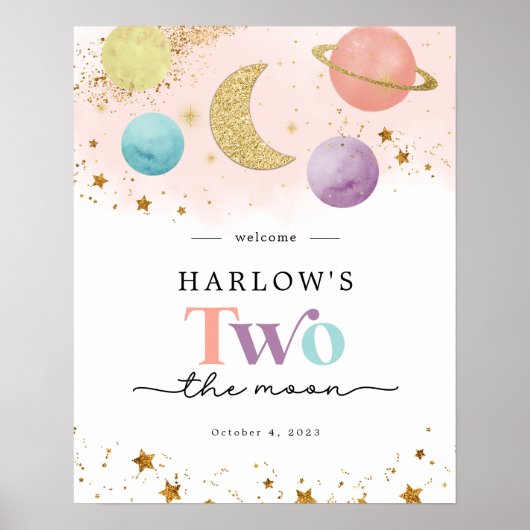 Buitenruimte Twee: het Munt 2de Welkomstteken van  Poster (Voorkant)