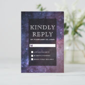 Buitenruimte Universum Galaxy RSVP (Staand voorkant)