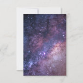 Buitenruimte Universum Galaxy RSVP (Achterkant)