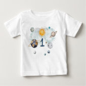 Buitenruimte Verjaardag Sterrenstelsel Zon Maan St (Voorkant)