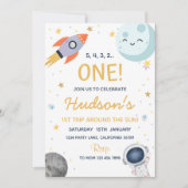 buitenruimte verjaardag uitnodiging astronaut uitn (Voorkant)