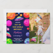 Buitenruimte Vervroegde dag Uitnodigingen met foto (Voorkant)