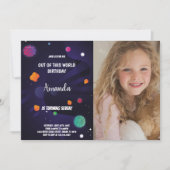 Buitenruimte Vervroegde dag Uitnodigingen met foto (Voorkant)