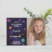 Buitenruimte Vervroegde dag Uitnodigingen met foto (Staand voorkant)