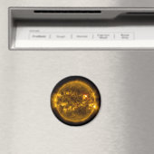 Buitenruimte Zon met zonnevlammen Magneet (Insitu (Vaatwasser))