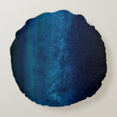 Buitenruimte Zonnestelsel Astronautische ruimtesch Rond Kussen (Achterkant)