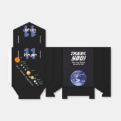 Buitenruimte Zonnestelsel Gepersonaliseerde Favor  Bedankdoosjes (Uitgevouwen)