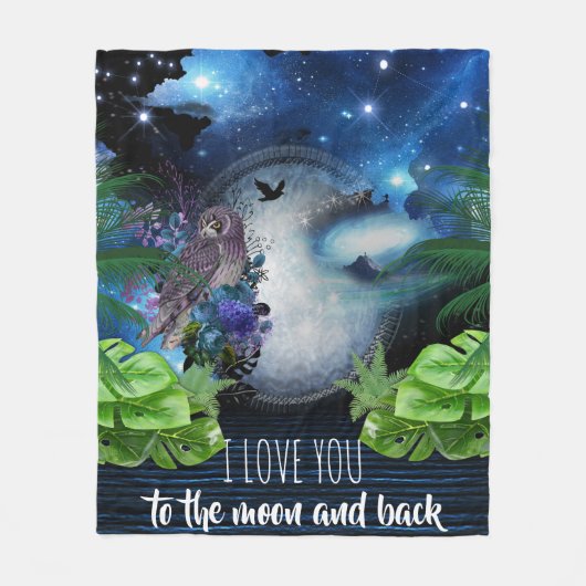 Buitenruimteas Fleece Deken (Voorkant)