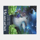 Buitenruimteas Fleece Deken (Voorkant (Horizontaal))