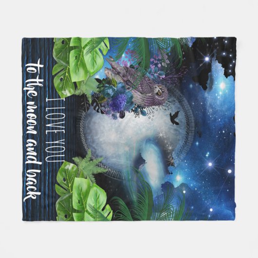 Buitenruimteas Fleece Deken (Voorkant (Horizontaal))