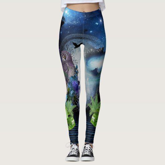 Buitenruimteas Leggings (Voorkant)