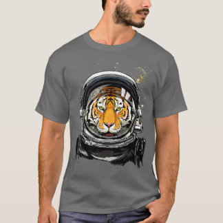 Buitenruimteastronaut iger Face Astronomy Lover Ga T-shirt