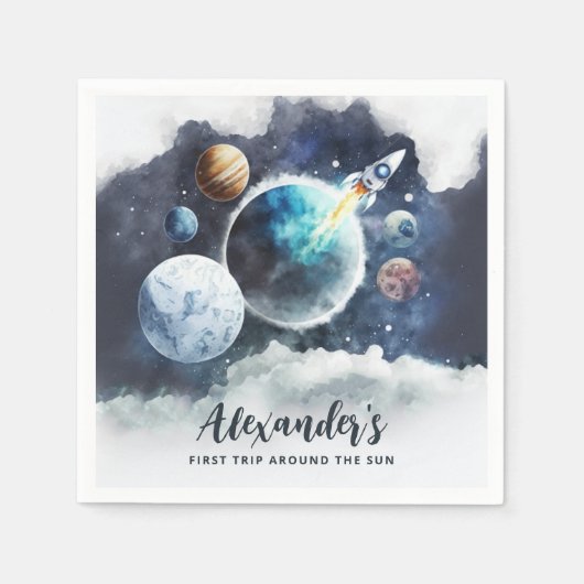 Buitenruimtecentrales en raketschildpadjongen, eer servet (Voorkant)