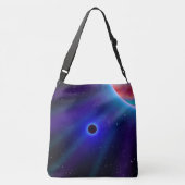 Buitenruimtecentrales en zonneschijn crossbody tas (Achterkant)