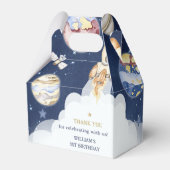 Buitenruimtecentrales Jongen Galaxy First Trip Bir Bedankdoosjes (Voorkant Zijde)