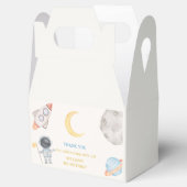 Buitenruimtecentrales Jongen Galaxy First Trip Bir Bedankdoosjes (Geopend)