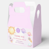 Buitenruimtecentrales Jongen Galaxy First Trip Bir Bedankdoosjes (Geopend)