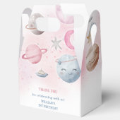 Buitenruimtecentrales Jongen Galaxy First Trip Bir Bedankdoosjes (Geopend)