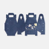 Buitenruimtecentrales Jongen Galaxy First Trip Bir Bedankdoosjes (Uitgevouwen)