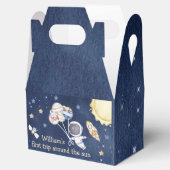 Buitenruimtecentrales Jongen Galaxy First Trip Bir Bedankdoosjes (Geopend)