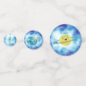 Buitenruimtelanceerinstallaties Vervroegd op zonda Confetti (Achterkanten)