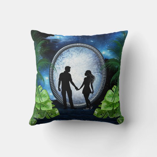 Buitenruimtenportaal Decor Kussen (Achterkant)