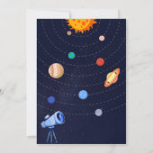 Buitenruimtescheiding, 1ste baan rond de zon jonge kaart (Achterkant)