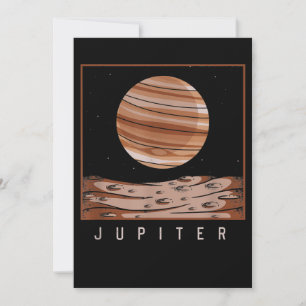 Buitenruimtescheiding Fan Jupiter Planet Astronomi Kaart