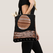 Buitenruimtescheiding Fan Jupiter Planet Astronomi Tote Bag (Dichtbij)