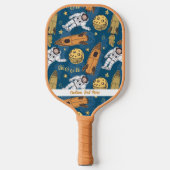 Buitenruimtetoestel, aangepaste tekstkleur pickleball paddle (Voorkant)