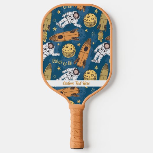 Buitenruimtetoestel, aangepaste tekstkleur pickleball paddle (Voorkant)